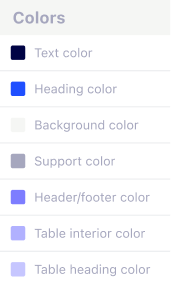 Color selector